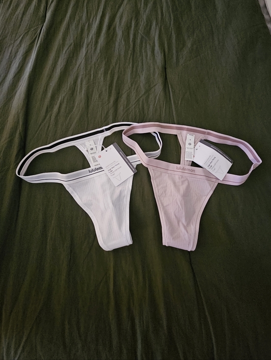 lululemon athletica Other - Lululemon High Rise Thong 2 pack
